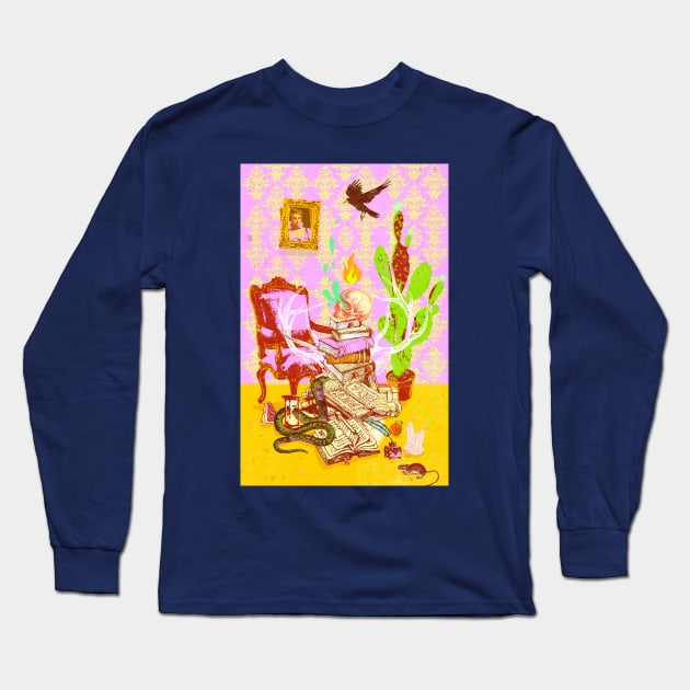 THE STUDY Long Sleeve T-Shirt by Showdeer